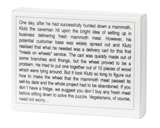 Mini-Holzpuzzle – The Caveman's Wheel