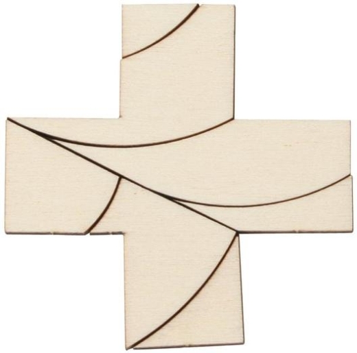 Mini-Holzpuzzle – The Flag Puzzle