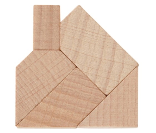 Mini-Holzpuzzle – The House Builder
