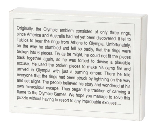 Mini-Holzpuzzle – The Olympic Rings