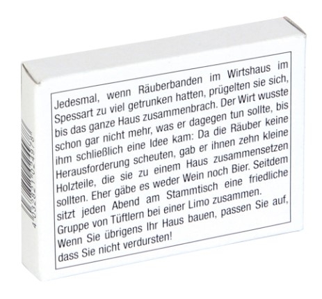 Mini-Knobelspiel Das Wirtshaus im Spessart