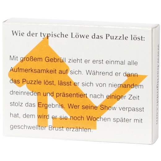 Sternzeichen-Puzzle – Der Löwe
