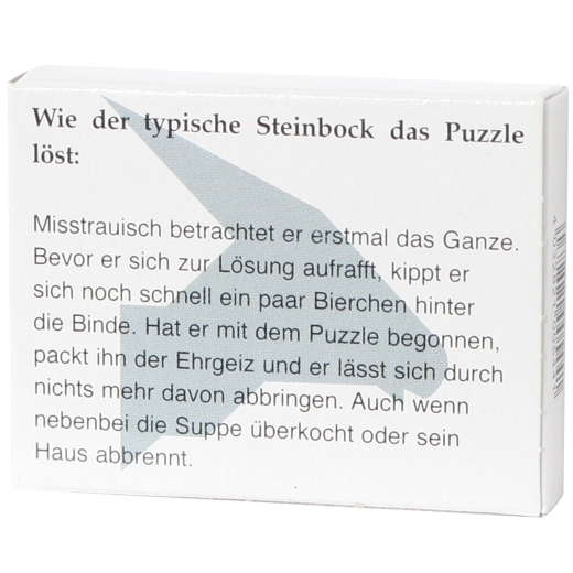 Sternzeichen-Puzzle – Der Steinbock
