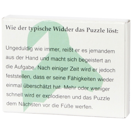 Sternzeichen-Puzzle – Der Widder