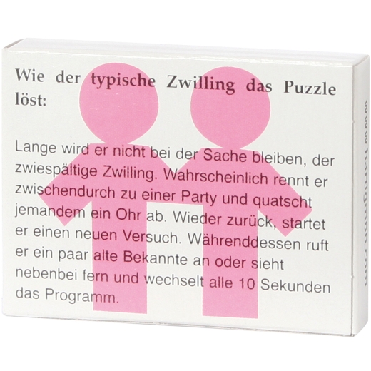 Sternzeichen-Puzzle – Der Zwilling