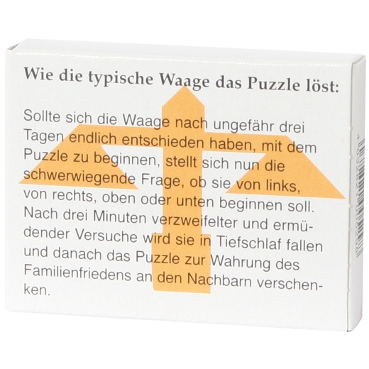 Sternzeichen-Puzzle – Die Waage