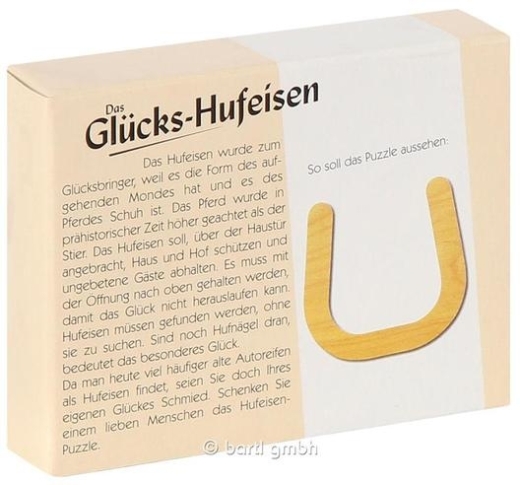 Glückspuzzle – Das Glücks-Hufeisen