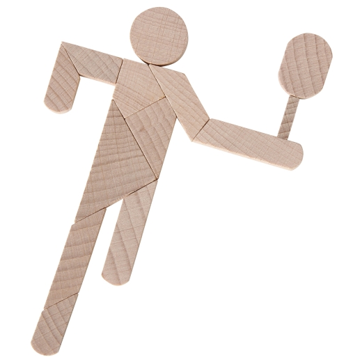 Sportpuzzle – Tennis-Puzzle