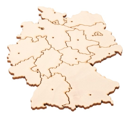 Taschenpuzzle – Deutschlandpuzzle