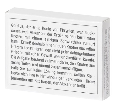 Mini-Knobelspiel Der gordische Knoten