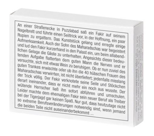 Mini-Knobelspiel Der indische Seiltrick