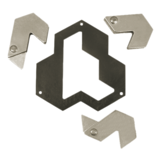 Huzzle-Cast-Puzzle - Hexagon ****