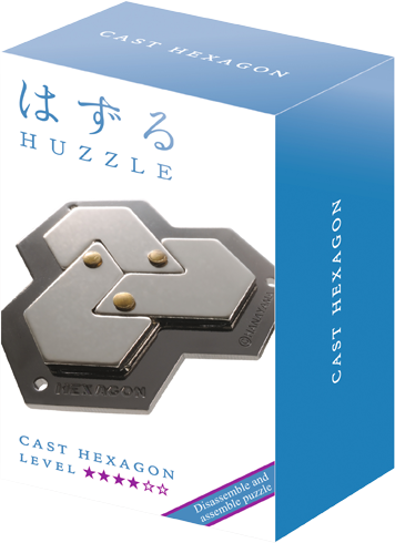 Huzzle-Cast-Puzzle - Hexagon ****