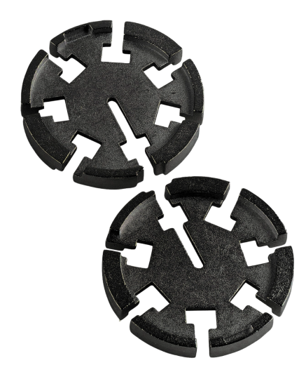 Mini-Huzzle-Cast-Puzzle - Disk - schwarz **