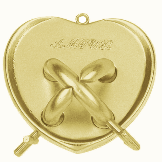 Mini-Huzzle-Cast-Puzzle - Amour - gold *****
