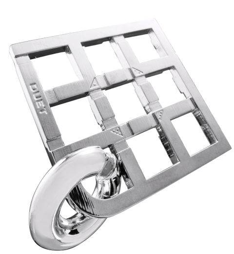 Mini-Huzzle-Cast-Puzzle - Duet - silber *****