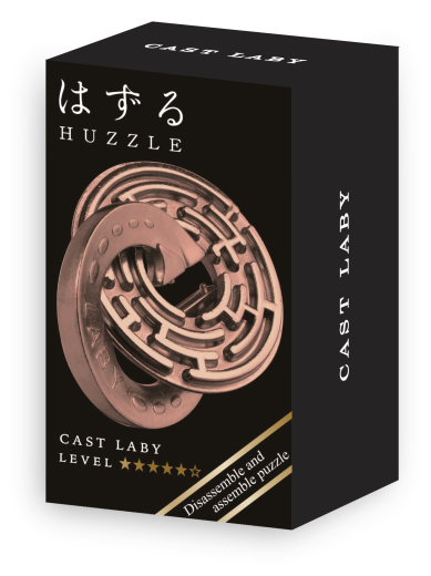 Mini-Huzzle-Cast-Puzzle - Laby - kupfer *****