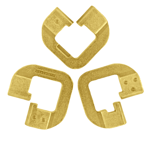 Mini-Huzzle-Cast-Puzzle - Chain - gold ******