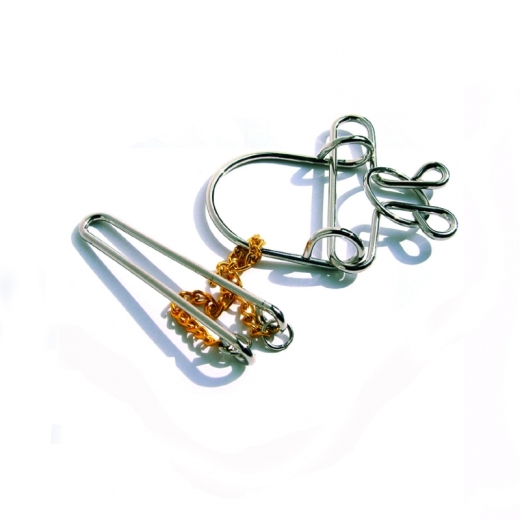Racing-Wire-Puzzle 03 - Metall-Knobelspiel **