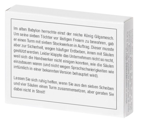 Mini-Knobelspiel Der Turm zu Babel