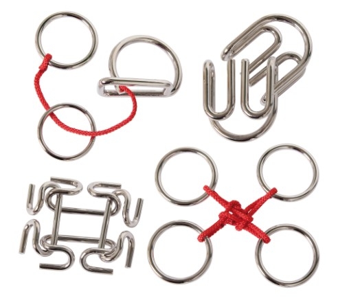 Metall-Puzzles Collection Extreme – 4er-Set