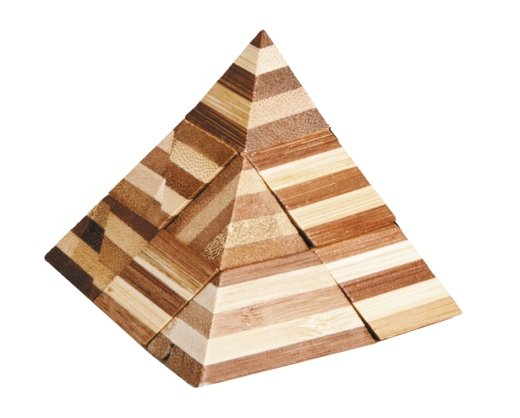 IQ-Test Bambus-Knobelspiel – Pyramide ***