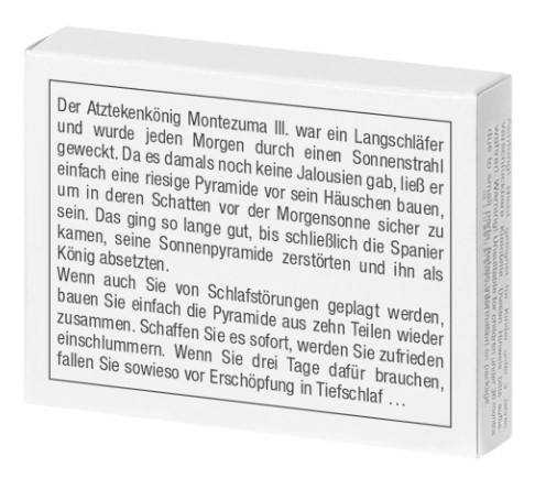 Mini-Knobelspiel Die Sonnenpyramide