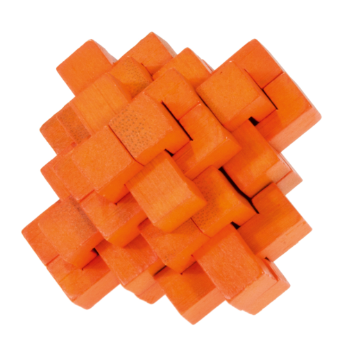 IQ-Test Bambus-Knobelspiel – Ananas orange ****