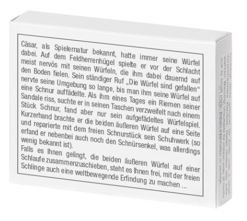 Mini-Knobelspiel Die Würfel von Cäsar