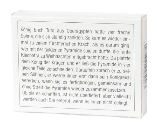 Mini-Knobelspiel Die zersägte Pyramide