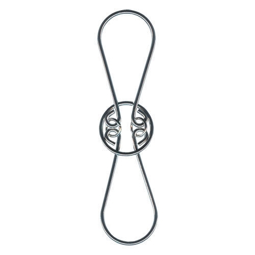 IQ-Test Metall-Knobelspiel – Schlaufen in Metalldose **