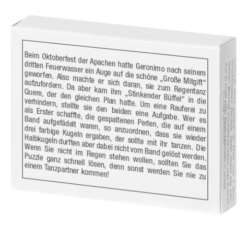 Mini-Knobelspiel Geronimos Perlenband