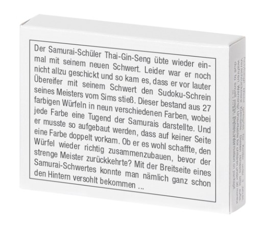 Mini-Knobelspiel Mini-Farben-Sudoku
