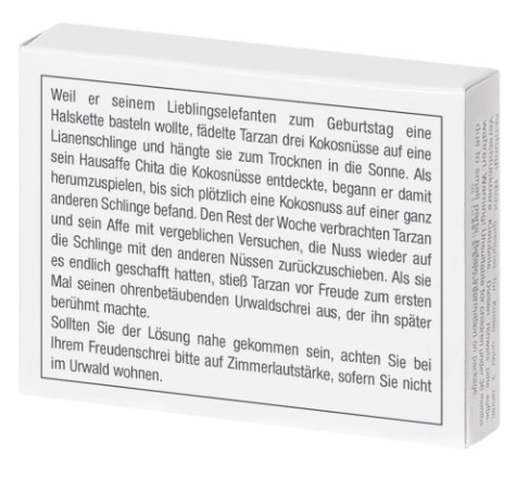 Mini-Knobelspiel Tarzans Kokosnüsse