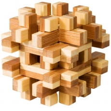 IQ-Test-Puzzle aus Bambus  Magic Blocks ****