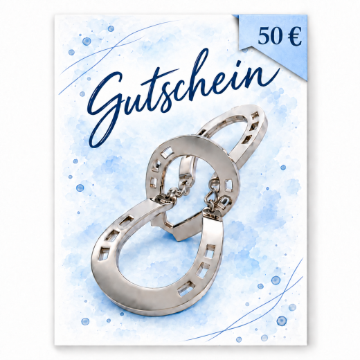 Geschenkgutschein Metall blau – 50 € (PDF-Download)