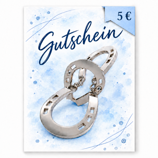 Geschenkgutschein Metall blau – 5 € (PDF-Download)