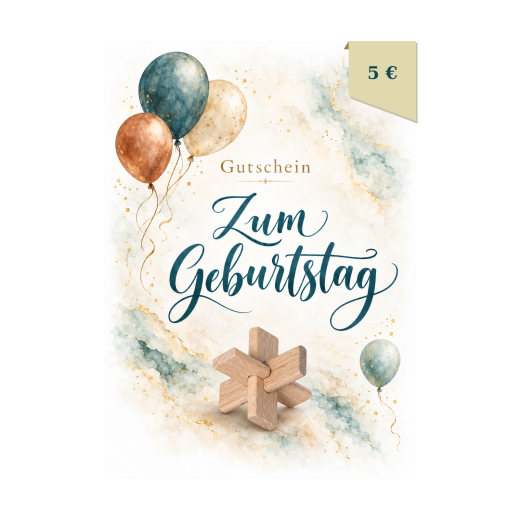 Geschenkgutschein Zum Geburtstag – 5 € (PDF-Download)