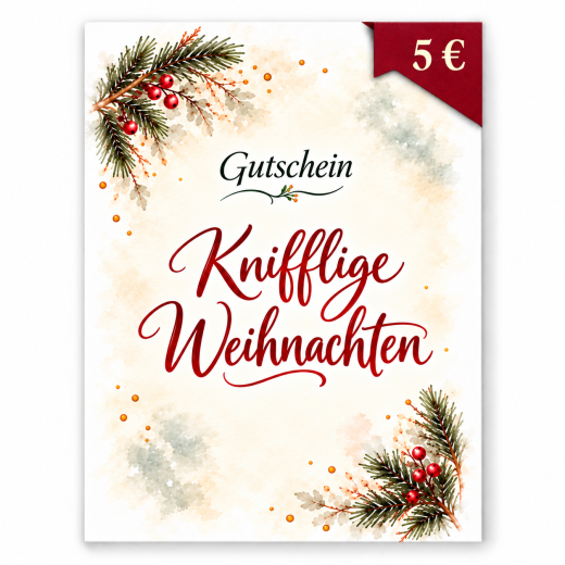 Geschenkgutschein Knifflige Weihnachten – 5 € (PDF-Download)