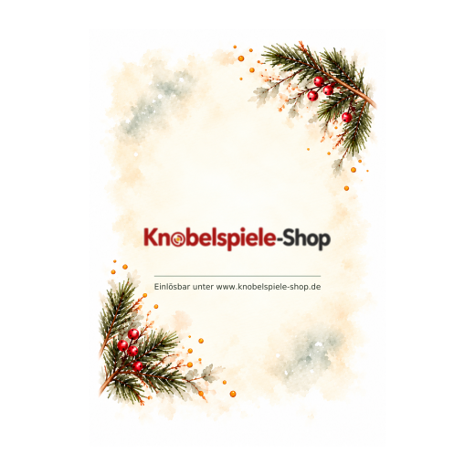 Geschenkgutschein Knifflige Weihnachten – 15 € (PDF-Download)