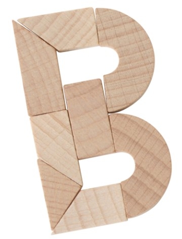 Mini-Holzpuzzle Das Brezen-Puzzle