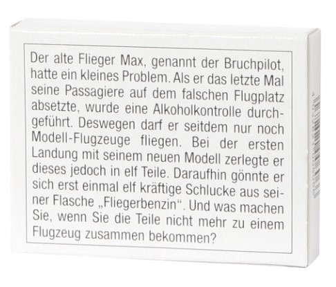 Mini-Holzpuzzle Das Flieger-Puzzle