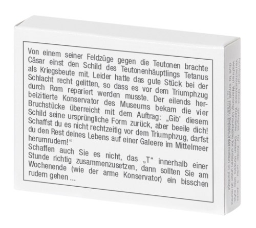 Mini-Holzpuzzle Das T-Puzzle