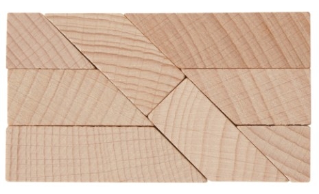 Mini-Holzpuzzle Der geheime Brief