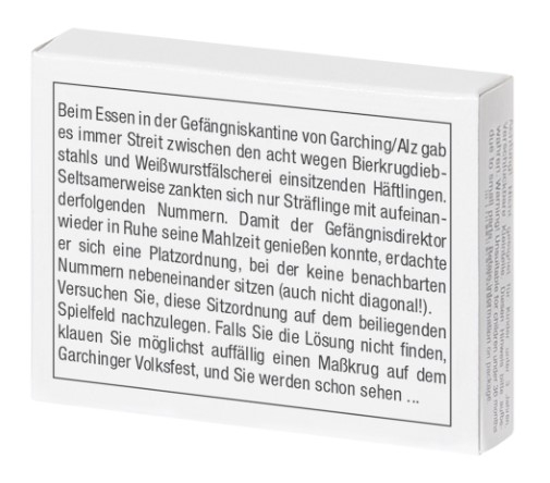Mini-Holzpuzzle Der schiefe Turm von Pisa