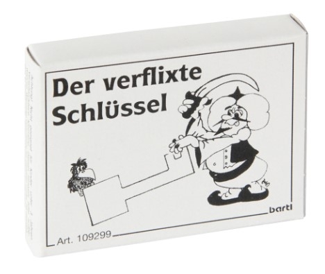 Mini-Holzpuzzle Der verflixte Schlüssel