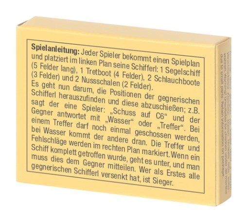 Mini-Spiel – Schifferl versenken