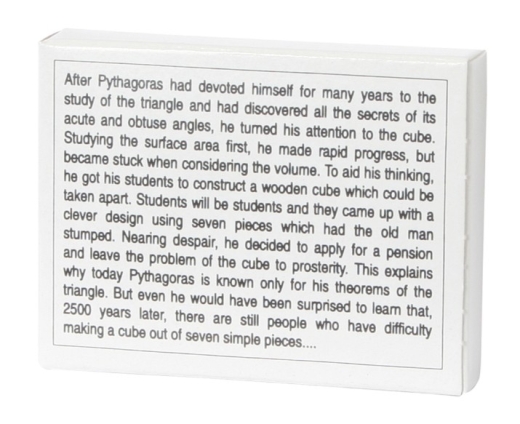 Mini-Knobelspiel – The Cube of Pythagoras