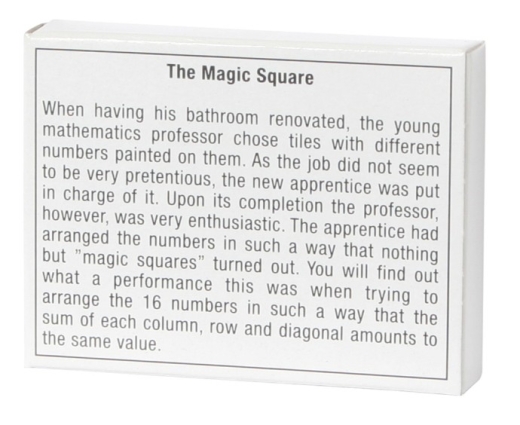 Mini-Knobelspiel – The Magic Square