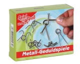 Taschenpuzzle – Metall-Geduldspiele